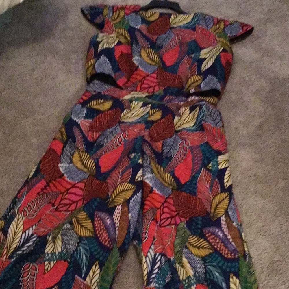 Women’s Hand‎ Made Maxi Jumpsuit/Romper size 14 - Picture 2 of 8